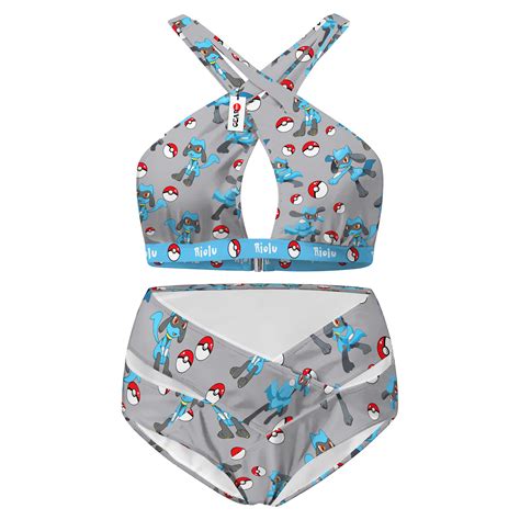 Riolu Crisscross Bikini Gearotaku