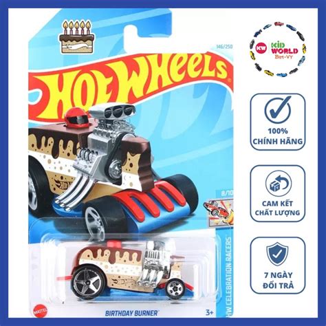 Xe M H Nh Hot Wheels Basic B Nh Kem Birthday Burner Hry Shopee Vi T Nam