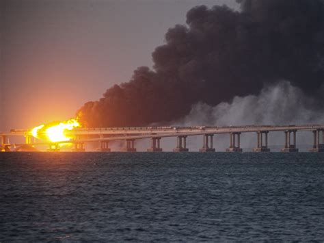 Putin says attack on Kerch Bridge to Crimea was a terrorist act : NPR