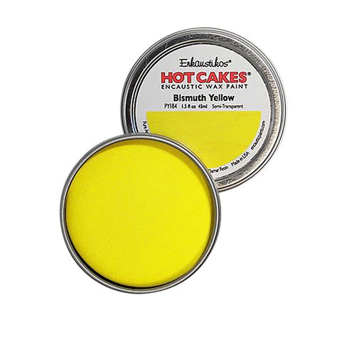 Enkaustikos Hot Cake Encaustic Wax Paint Oz Tin Bismuth Yellow Walmart