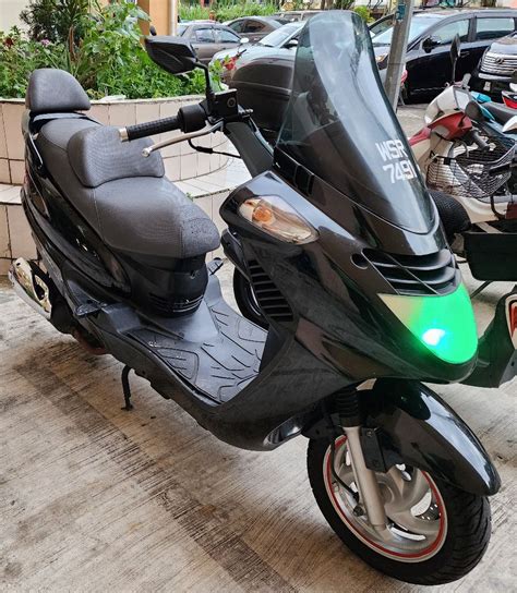 Modenas Elegan Sym Joyride Rebrand Cc Scooter Cvt