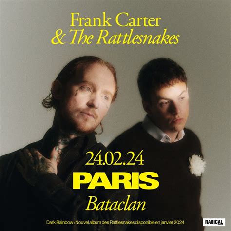 Event Frank Carter & The Rattlesnakes - 24/02/2024 - Paris - Bataclan