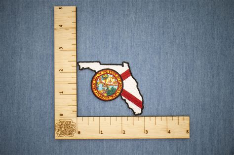 Florida Patch with State Seal and Map by Ivamis Patches