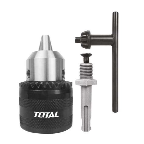 Mandril Taladro Mm Con Adaptador Total Tools Tac