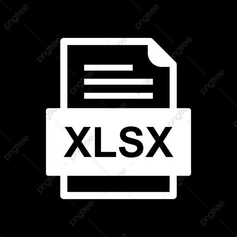 Xlsx Archivo Icono De Documento PNG Arte Antecedentes Botón PNG y