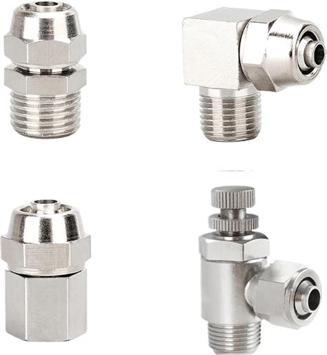 KL PC PCF PL SL Copper Plated Nickel Pneumatic Air Quick Connector For