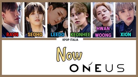 Oneus Now Color Coded Sub Ita Youtube