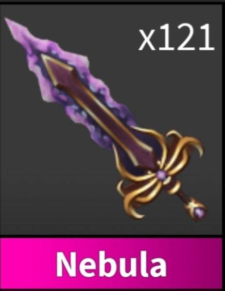Nebula Roblox Murder Mystery 2 Mm2 Video Gaming Gaming