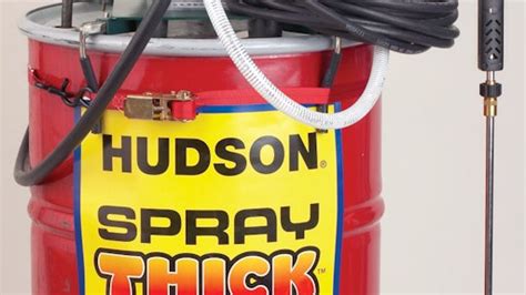 Spray Thick Commercial Drum Pump Sprayer Model 38470 From Hd Hudson