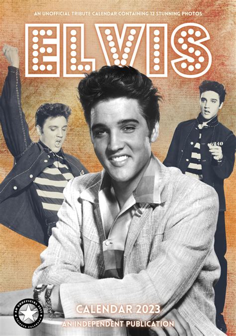 Elvis Presley Calendarios De Pared Cons Guelos En Posters Es