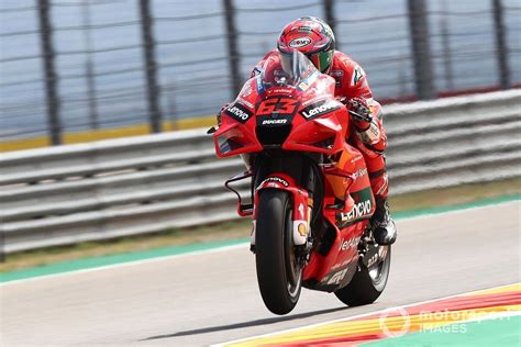 Hasil Kualifikasi Motogp Aragon Bagnaia Cetak Rekor Lap Ducati