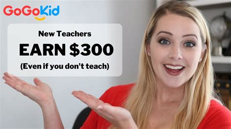 Online Teaching With Gogokid In 2021 Get 300 Without Teaching Youtube