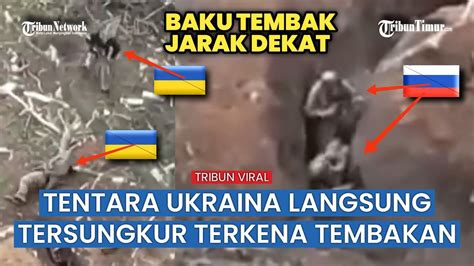 Kukuh Pertahankan Paritnya Tentara Ukraina Berakhir Diberondong