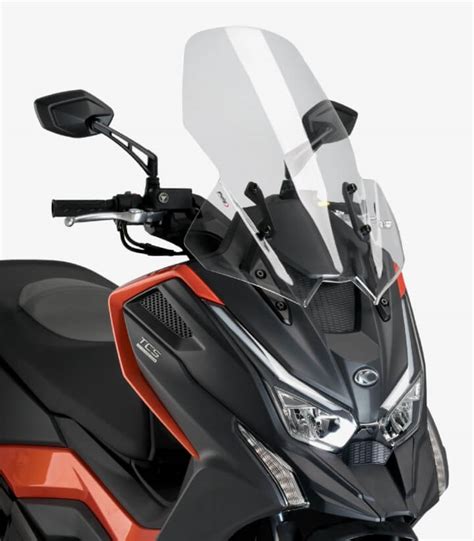 Kymco DT X360 Puig V Tech Line Touring Transparent Windscreen 21149W