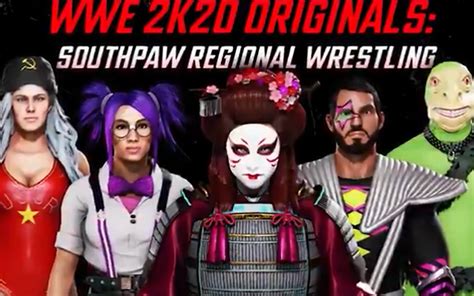 WWE 2K20 Rolls Out Southpaw Regional Wrestling DLC