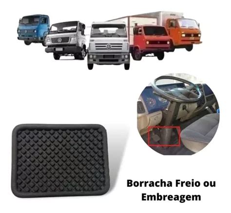 Borracha Pedal Caminh O Vw Freio Ou Embreagem Mod Original Mercadolivre