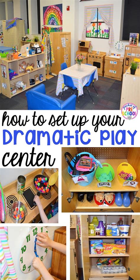 Dramatic Play Center Ideas List