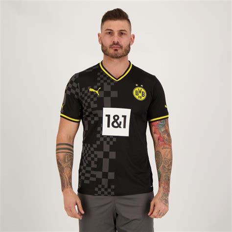 Camisa Borussia Dortmund Away Patroc Nio Bellingham Puma