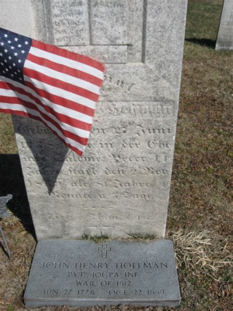 Pvt John Henry Hoffman Find A Grave Memorial