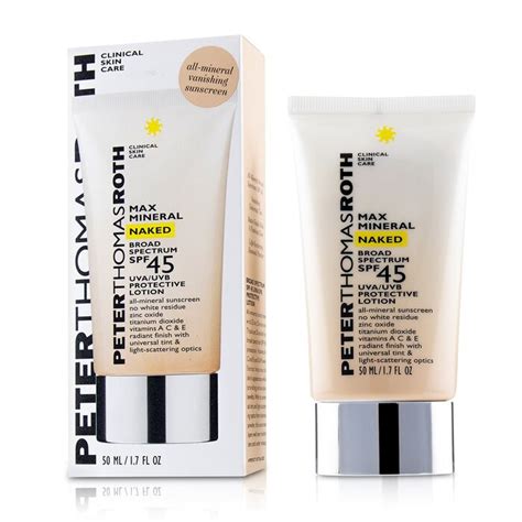 Peter Thomas Roth Max Mineral Naked Spf Lotion Ml Oz Strawberrynet Hken