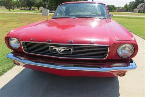 1966 Ford Coupe Mustang 289 Auto Transmission For Sale