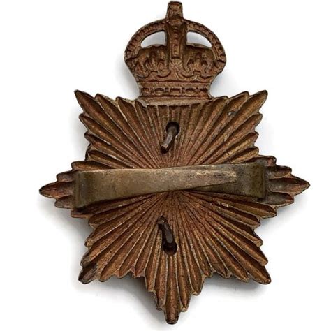 Ww1 Army Service Corps Asc Officers Bronze Cap Badge