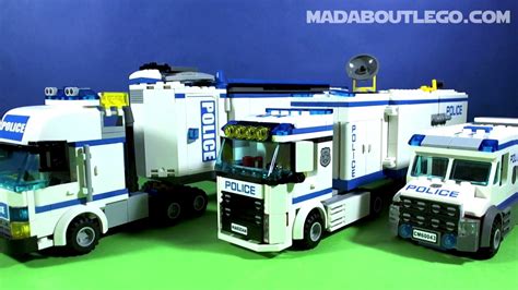 LEGO CITY MOBILE POLICE UNIT 60044 - YouTube
