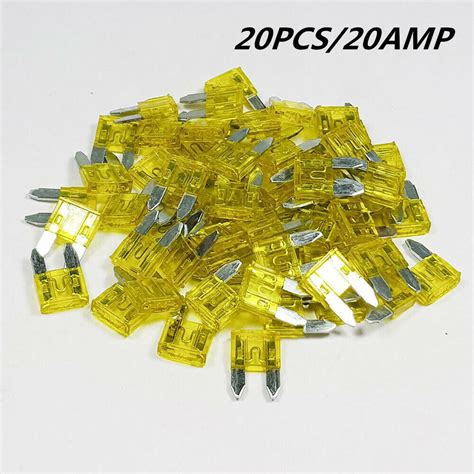 20pcs Mini Blade Style Fuses Apmatm 32v Short Circuit Protection Fuse