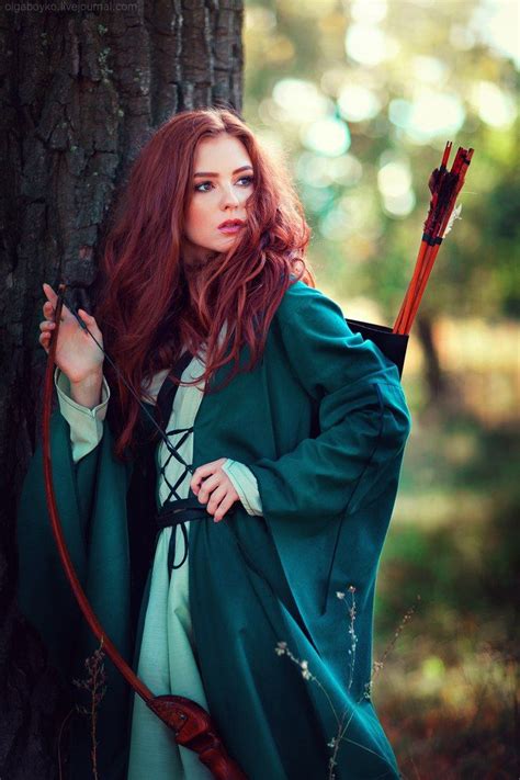 Cosplay Girl Fantasy Photography Red Hair Fairytale Photography