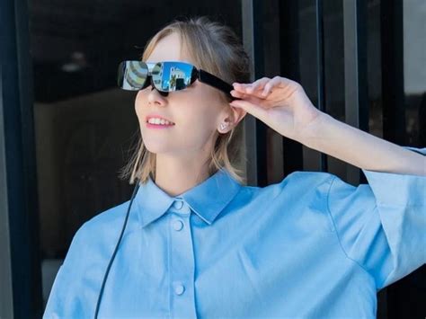 Умные очки TCL NxtWear G работают в качестве внешнего дисплея для ...