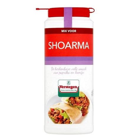 VERSTEGEN Spice Mix For Shoarma Shoarma 170g Dutchmarket