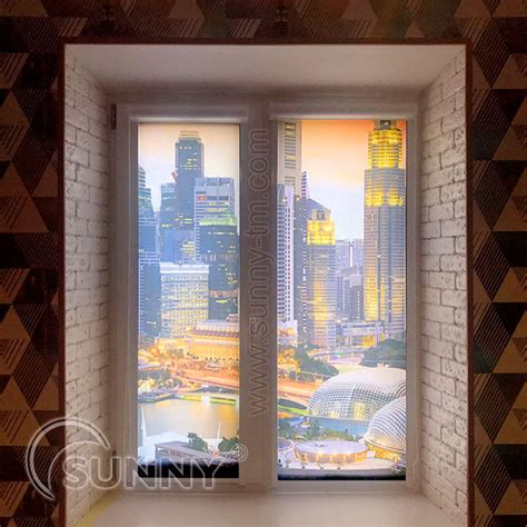 Фотопечать на рулонных шторах - Sunny TM