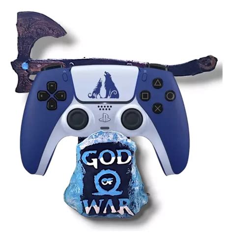 Porta Controle Ps Ps God Of War Ragnarok C Machado Top