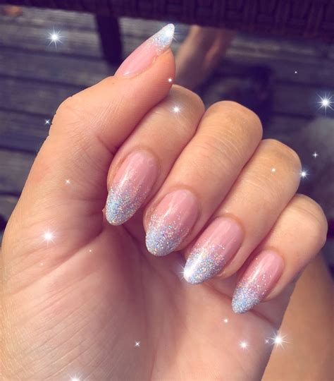Nude With A Sprinkle Of Sparkle Nailsonfleek Nailsofinstagram Nails Nail Glitter