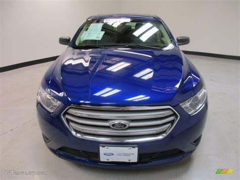 2014 Deep Impact Blue Ford Taurus SE 113228005 Photo 2 GTCarLot