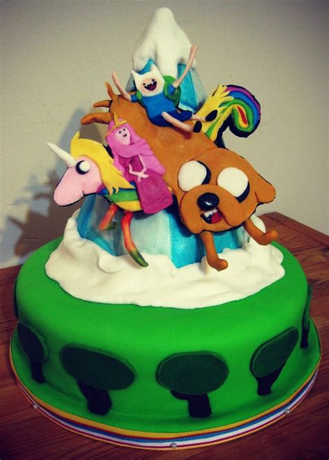 Adventure Time Birthday Cake - CakeCentral.com