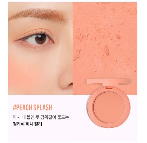 Phấn Má Hồng 3CE Mood Recipe Face Blush Nude Peach Mono Pink Rose Beige Full Off Charm Kinda