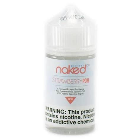 Strawberry POM Brain Freeze By Naked Ml Review E Juice Examined