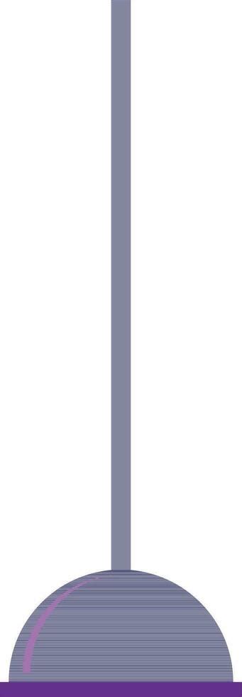 Flat Style Plumbing Plunger In Purple Color 24335988 Vector Art At