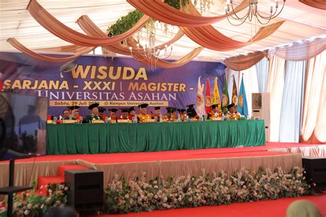 Sekda Kabupaten Asahan Ikuti Prosesi Wisuda Angkatan XXXII Dan Pasca