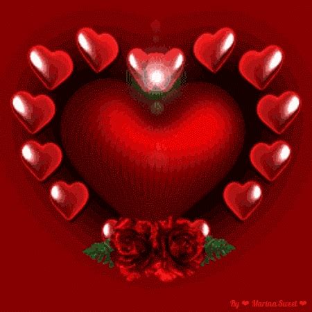 Obraz: ¸.•¨Hearts¨•.¸ | Love & Hearts Animated Gifts ... | Heart gif ...