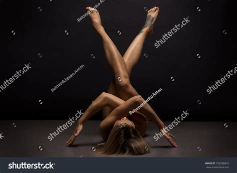 Athletic Naked Woman Body Sculpture Fine Stock Photo Shutterstock