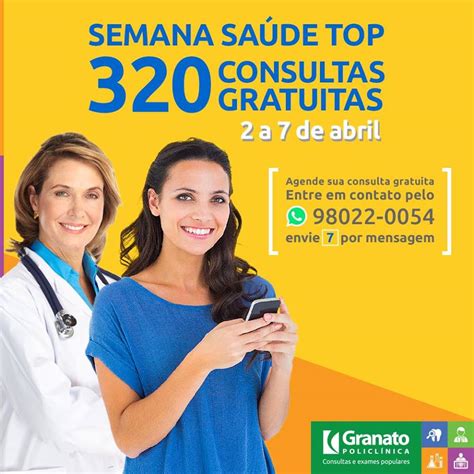 Mais de 300 consultas médicas gratuitas no TopShopping Policlínica