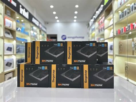 Nguồn Segotep BN750W 750W 80 Plus Bronze PCIE 5.0/ATX3.0