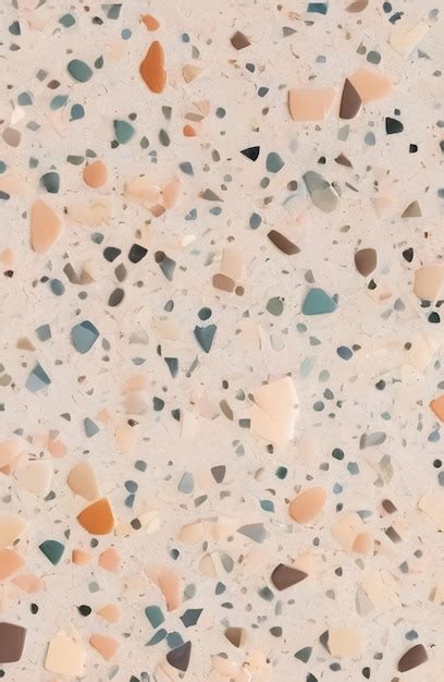 Terrazzo Texture Background Premium Ai Generated Image