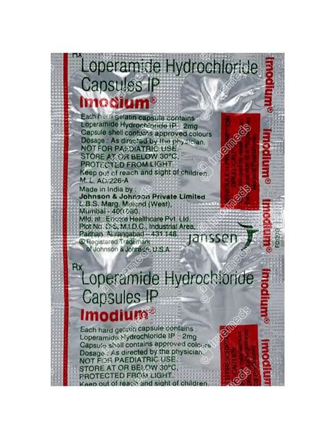 Imodium Capsule Uses Side Effects Price Substitutes