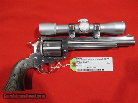 Ruger New Model Super Blackhawk 44 Magnum 7 1 2 W Weaver