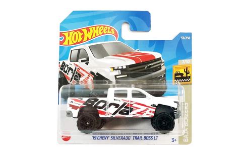 Hot Wheels Mattel Chevy Silverado Trail Boost Lt Dropmax