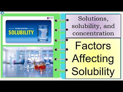 science  factors affecting solubility youtube