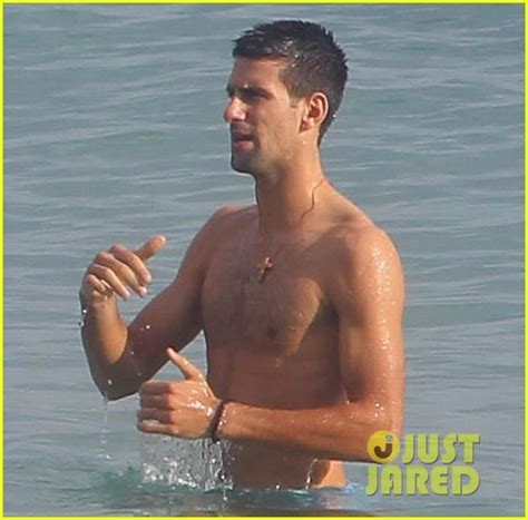 Novak Djokovic Shirtless Monaco Man Hottest Actors Photo